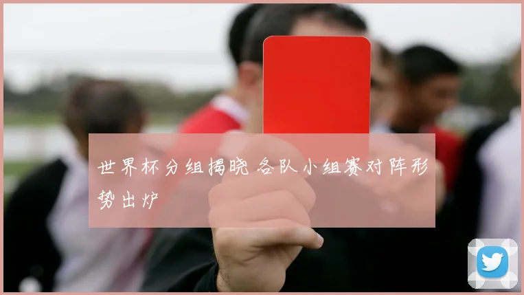世界杯分组揭晓 各队小组赛对阵形势出炉