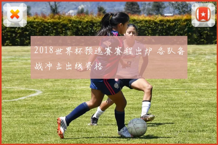 2018世界杯预选赛赛程出炉 各队备战冲击出线资格